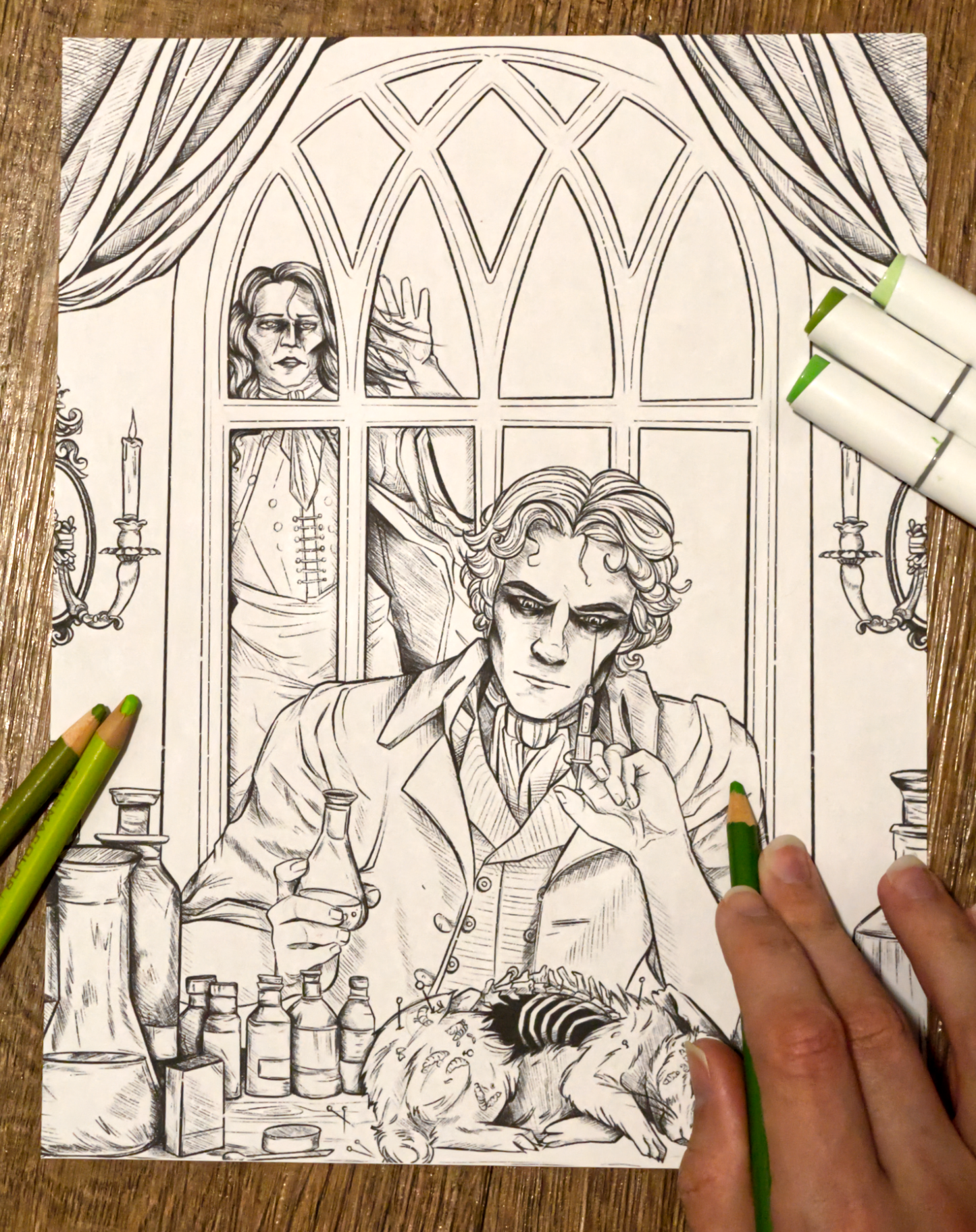 Frankenstein Book Bundle – Print, Bookmark, Sticker & Exclusive Coloring Page