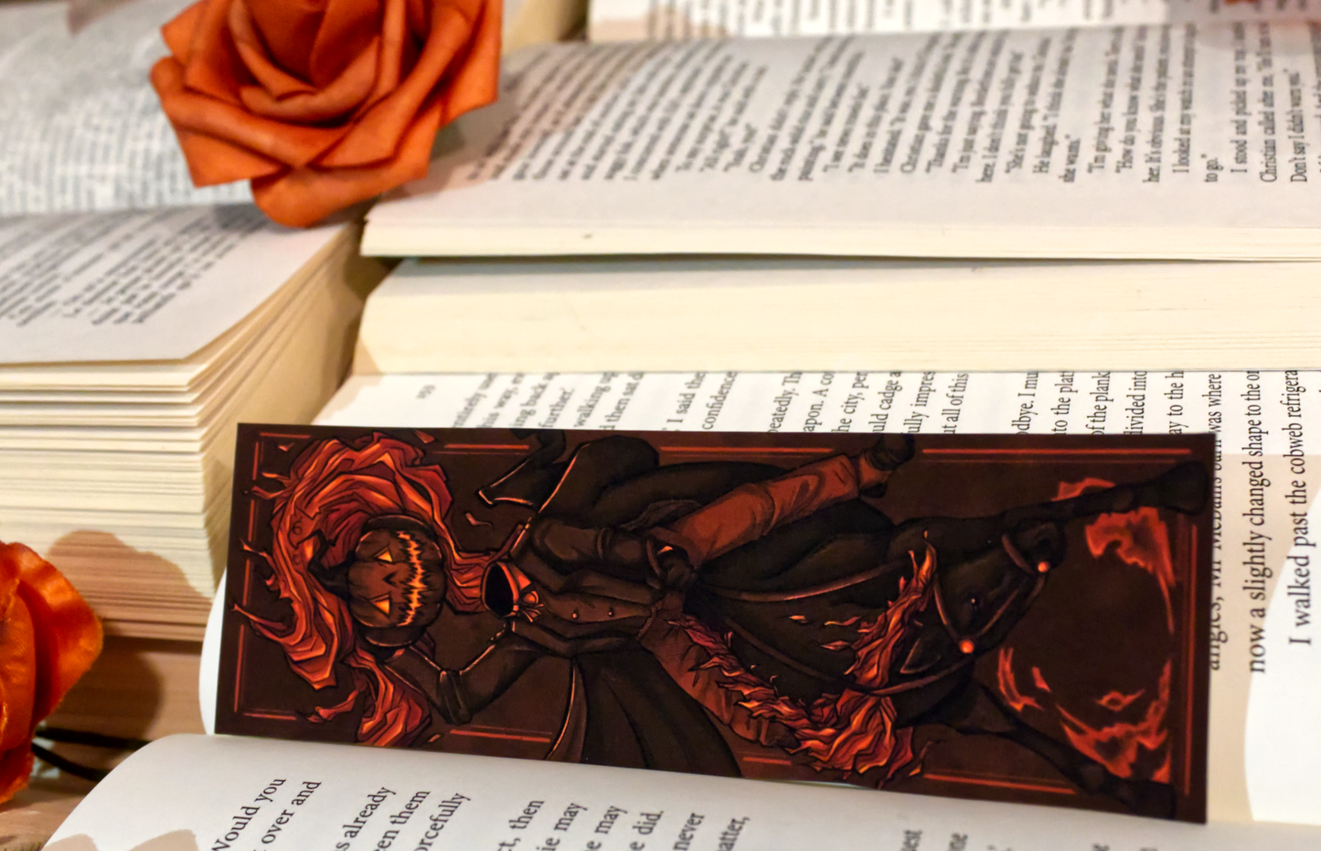 "Daredevil and His Rider" - The Legend of Sleepy Hollow Bookmark